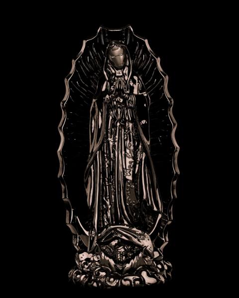 Photograph Antonio Strafella Madonna Iron on One Eyeland